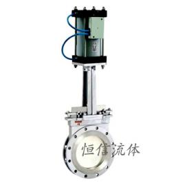 氣動(dòng)對(duì)夾式刀形閘閥