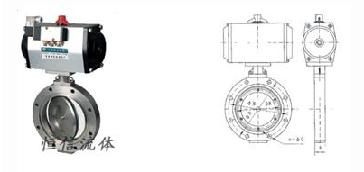 氣動真空蝶閥 氣動真空蝶閥